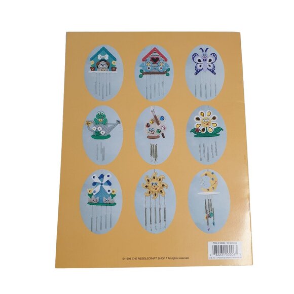 Quick Count Plastic Canvas Windchimes Project Patterns Instruction Book Yarn - Picture 2 of 2
